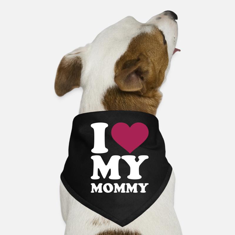 J'aime ma maman Bandana pour chien