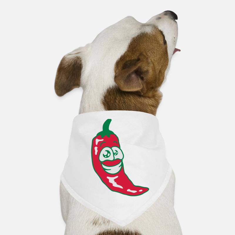 Enthousiaste Chilli Bandana pour chien