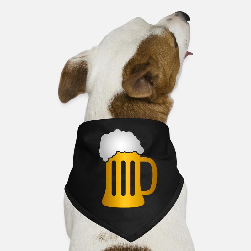 Bierbecher-Logo Hunde-Bandana