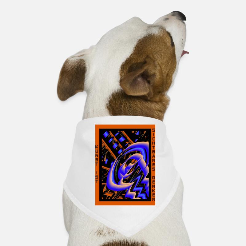Design Art Bibi 5 - LIMITED Bandana pour chien