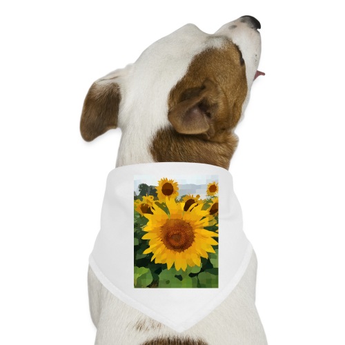 Sonnenblume - Hunde-Bandana