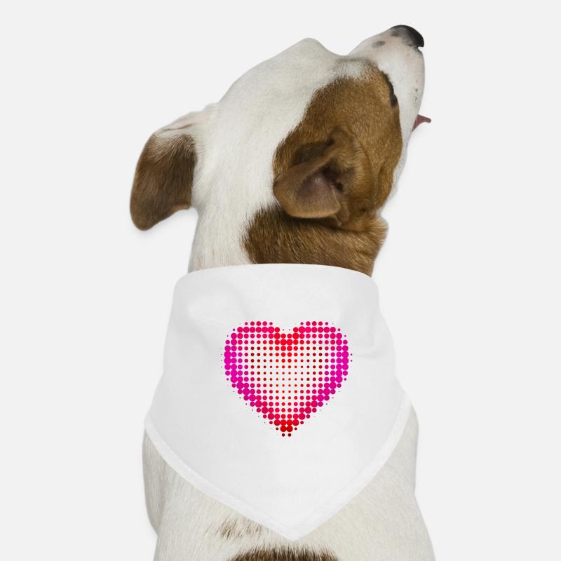 Pop heart Bandana pour chien