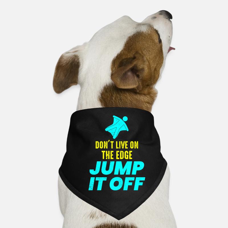 Wingsuit flying Base Jumping Skydiving Wingsuiting Dog Bandana