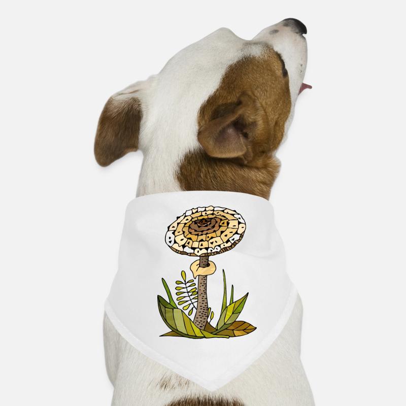 Champignon Bandana pour chien
