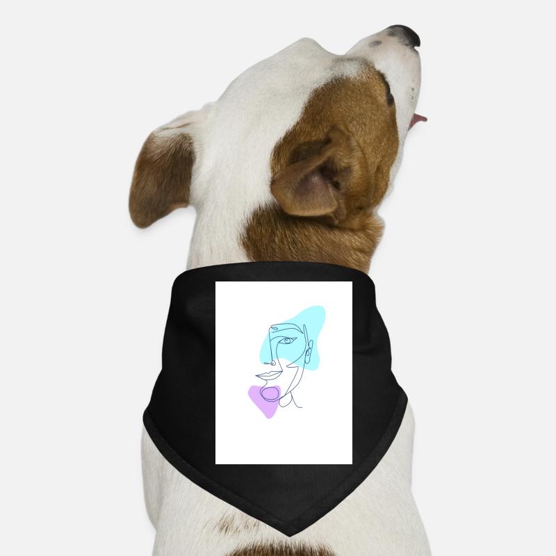 Gesicht Geschenk Art Hunde-Bandana