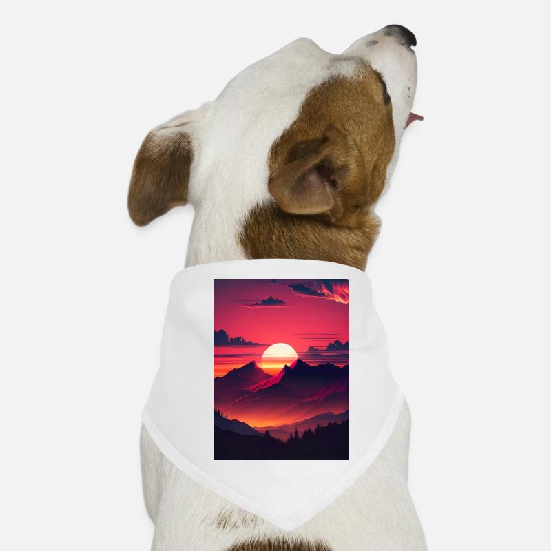 Sunset II Bandana pour chien