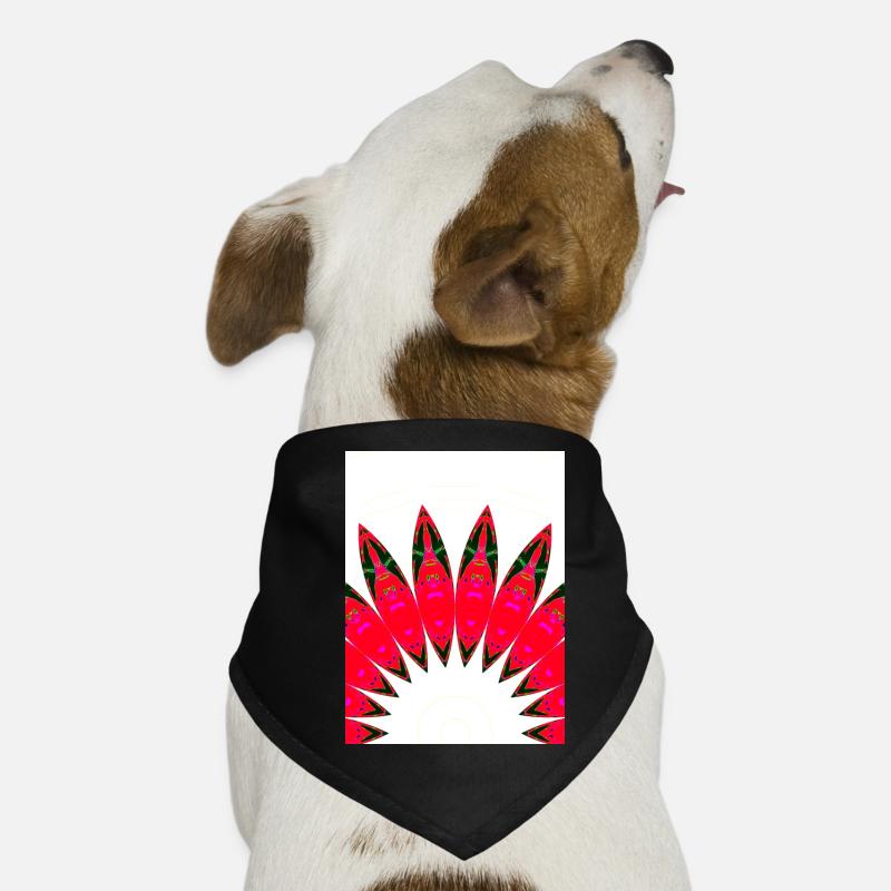 Spitzen in ROT Hunde-Bandana