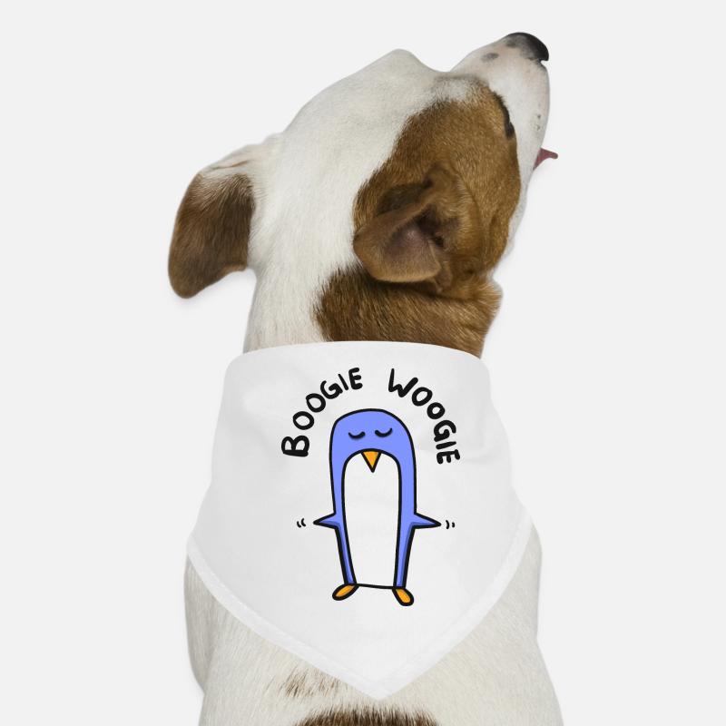 Pingouin danse boogie woogie Bandana pour chien