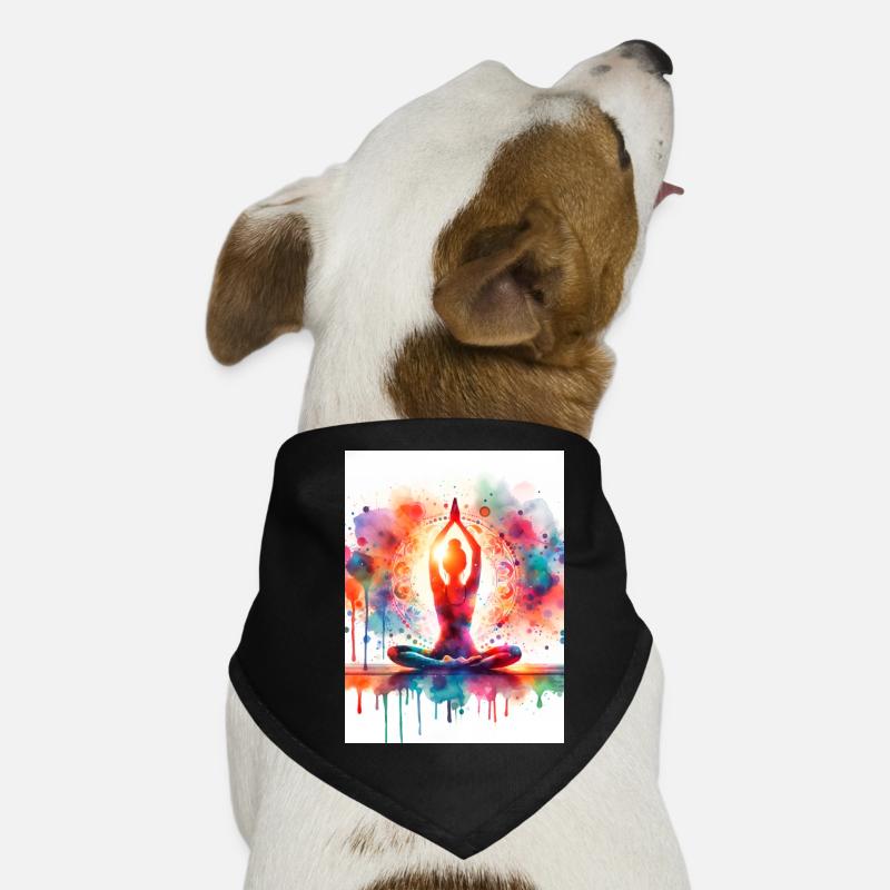Exercice de yoga Bandana pour chien