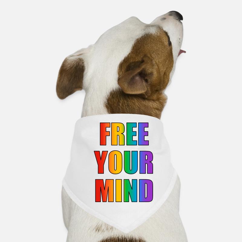 Free your mind Dog Bandana