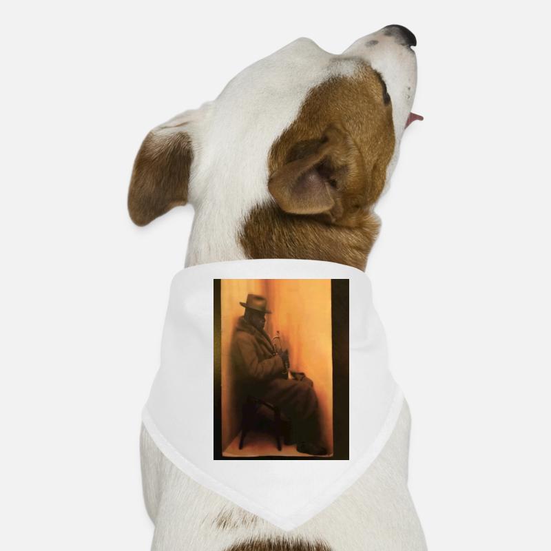 Jazzman - Hunde-Bandana - Weiß