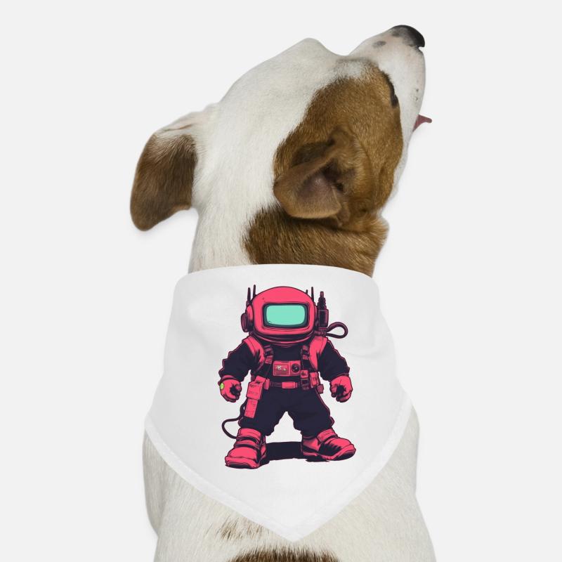 High-tech fantasy suit from the future Dog Bandana