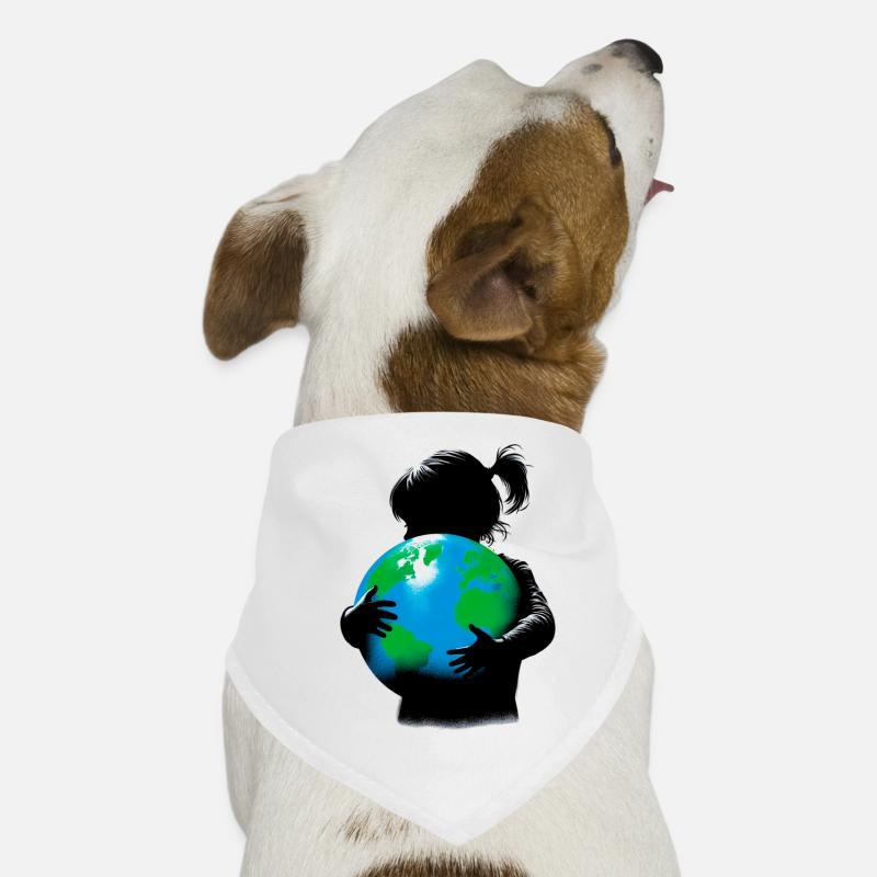 Planet Erde Hunde-Bandana