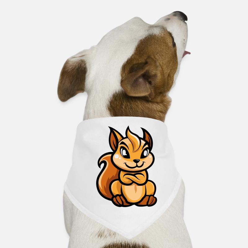 Squirrel Comic Dog Bandana