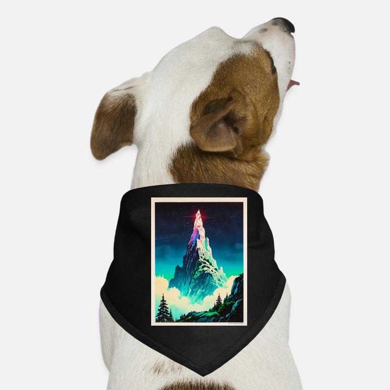 A Beacon Above the Clouds Dog Bandana