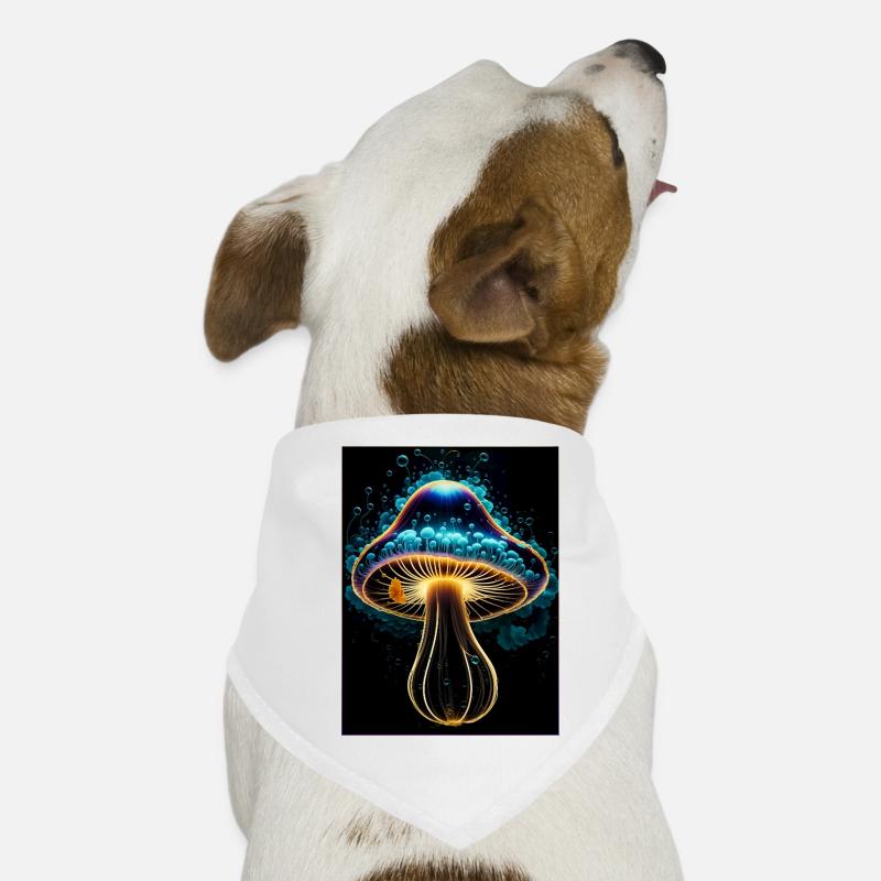 Fungo incandescente Bandana per cani