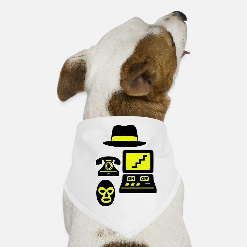 Mærkelige ikoner Bandana til din hund