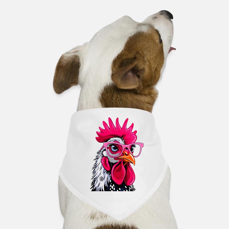 Poulet Bandana pour chien