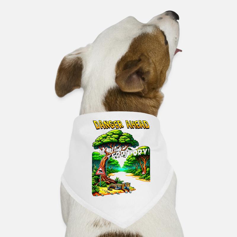 Jaguar Territory - Hill Forest Dog Bandana
