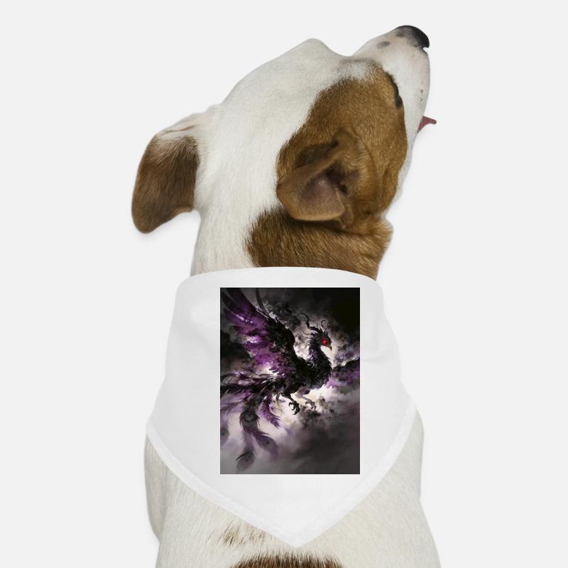 Le Phénix Noir : Renaissance des Ténèbres Bandana pour chien