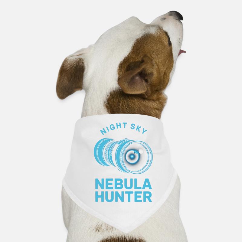 Nebula Hunter Nachthimmel Hunde-Bandana