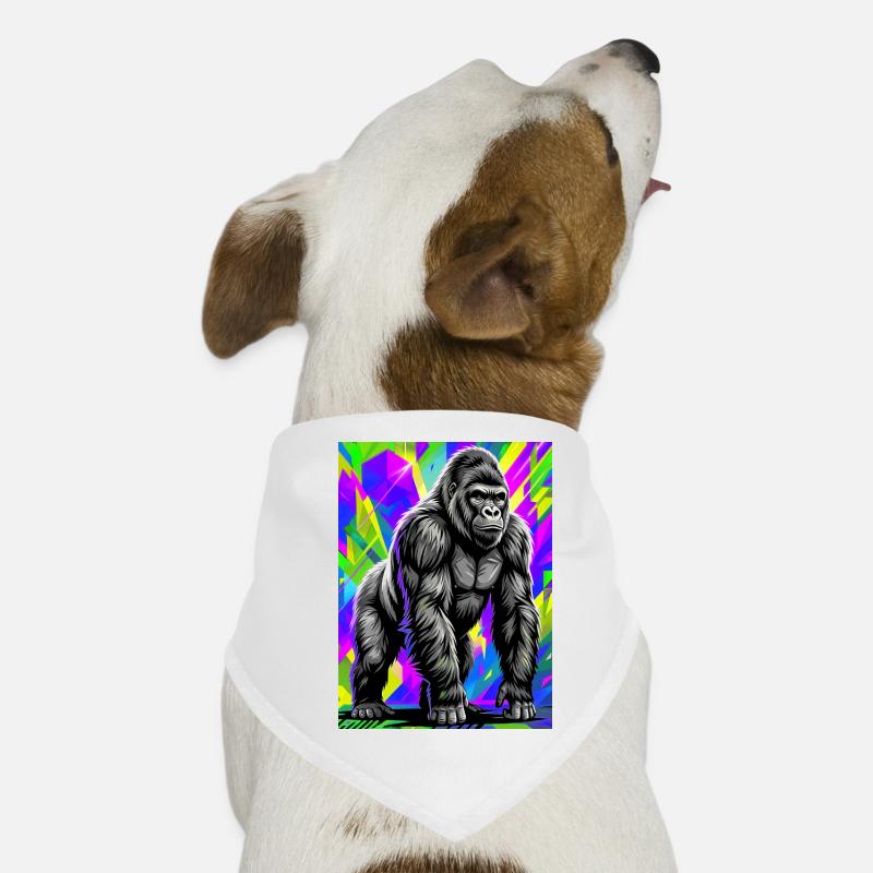 gorille Bandana pour chien
