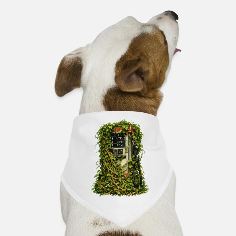 Efeu-Eingeschlossene Pumpe Hunde-Bandana
