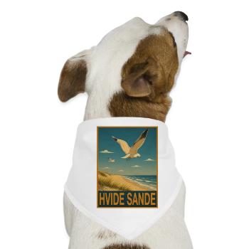 Hvide Sande - Hunde-Bandana - Weiß - Vorne