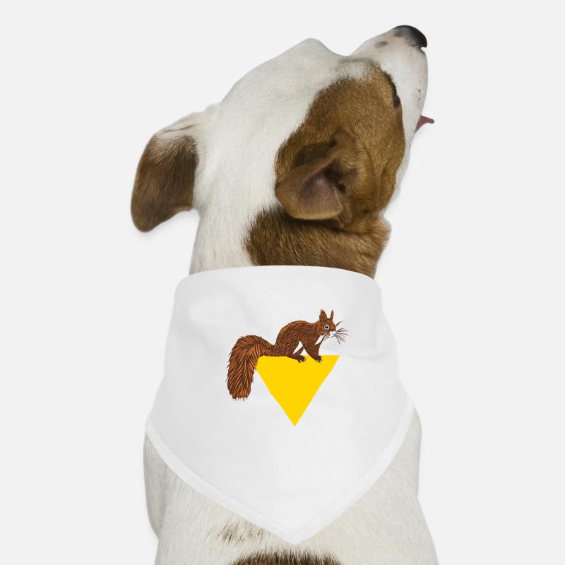 Eastern Gray Japanese Fox Squirrel Lover Squirrel Dog Bandana