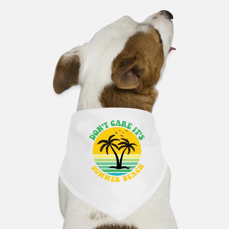 Peu importe sa plage d’été Bandana pour chien