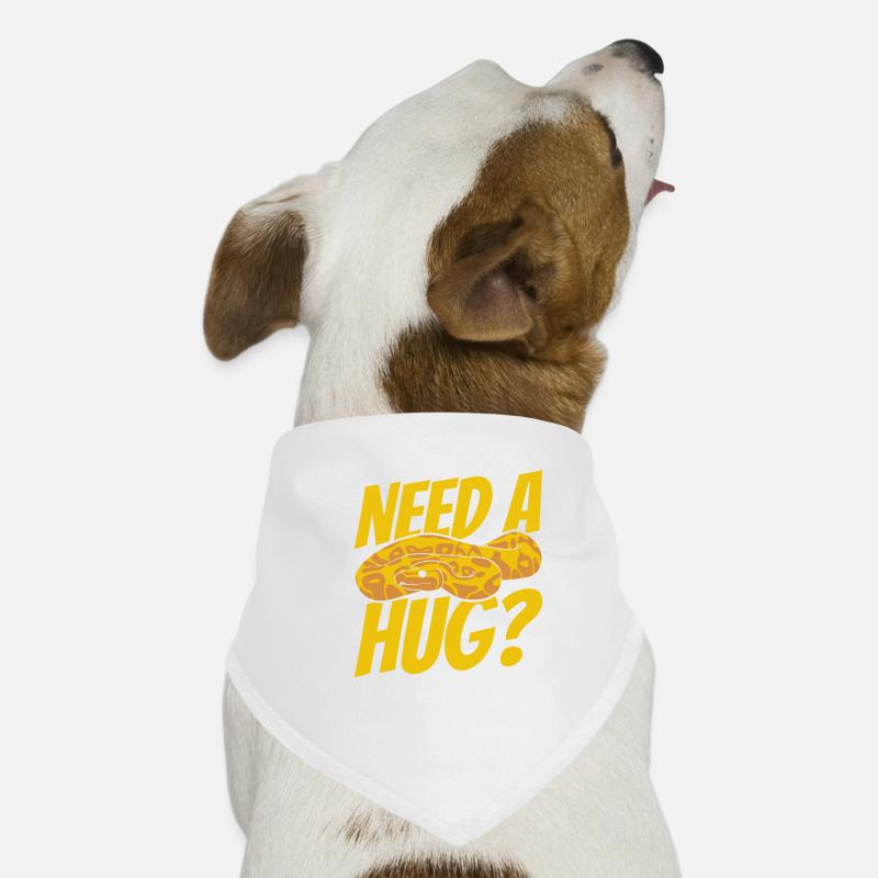 Need A Hug Python Schlange Pythonzüchter Banana Hunde-Bandana