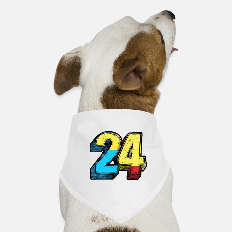 Bande dessinée à 24 chiffres Bandana pour chien