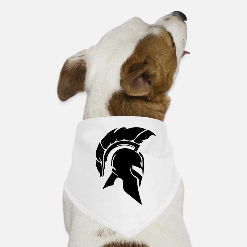 Spartan Helmet Dog Bandana