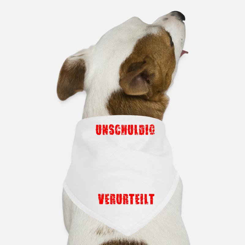 Innocent reconnu coupable Bandana pour chien