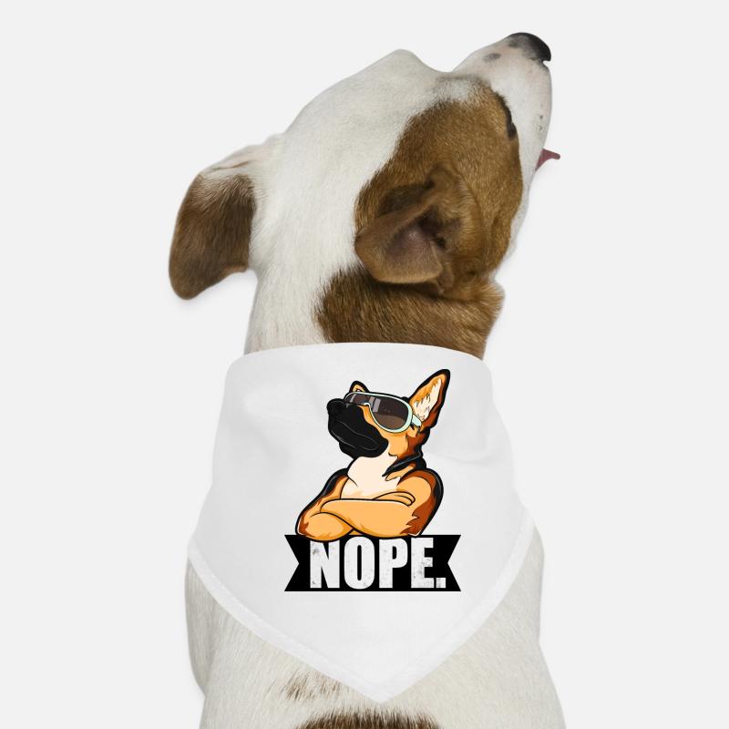 NOPE Deutscher Schäferhund Hunde-Bandana