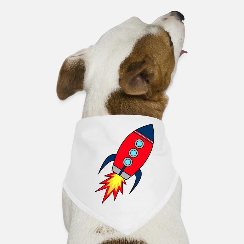 Rocket Startup | Raktenstart | Children's Rocket School Dog Bandana