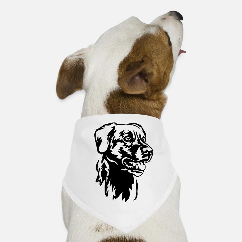 Labrador Head Dog Bandana