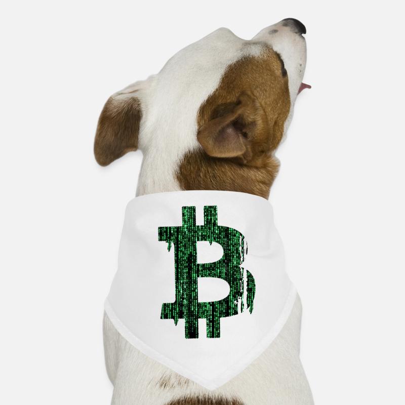 Bitcoin Matrix Hunde-Bandana
