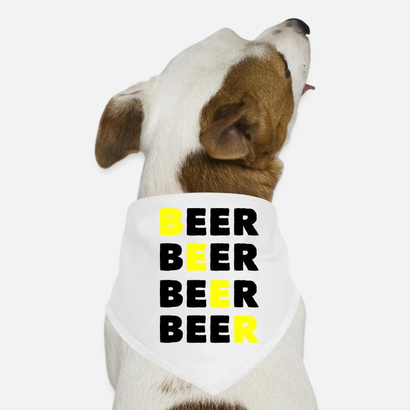 Bier Bier Bier Bier Hunde-Bandana