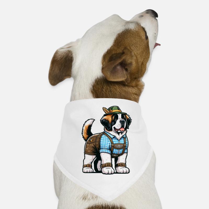 Bernhardiner Hund Bayern Hunde-Bandana
