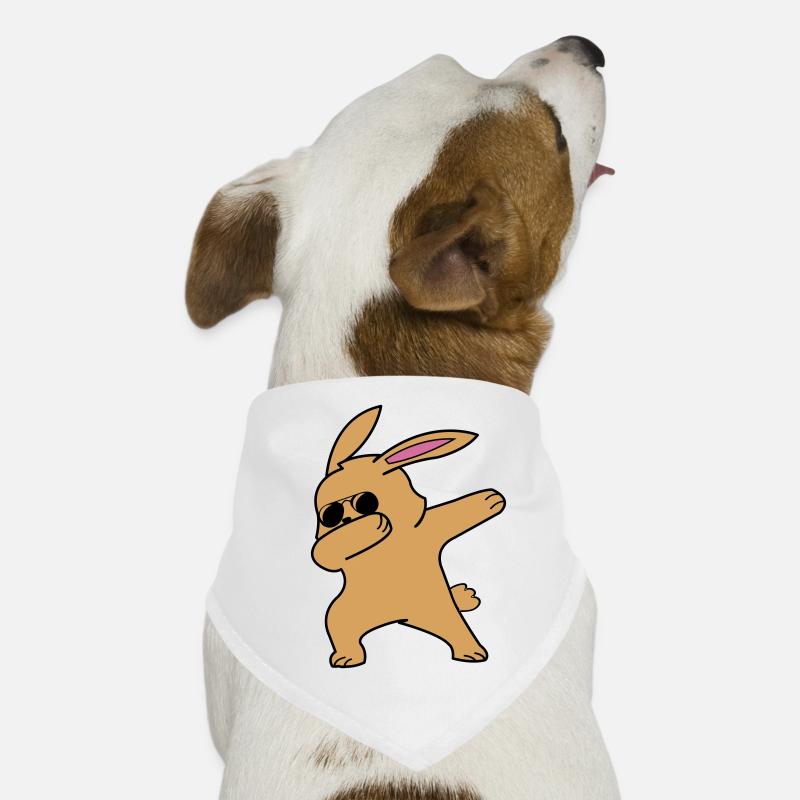 Tamponner le lapin Bandana pour chien