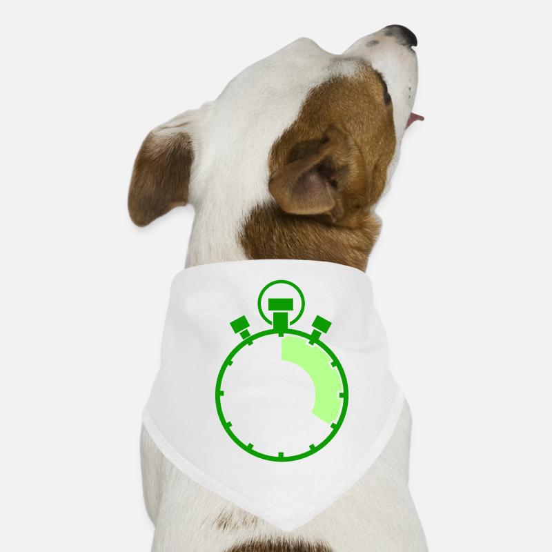 Stopwatch Dog Bandana