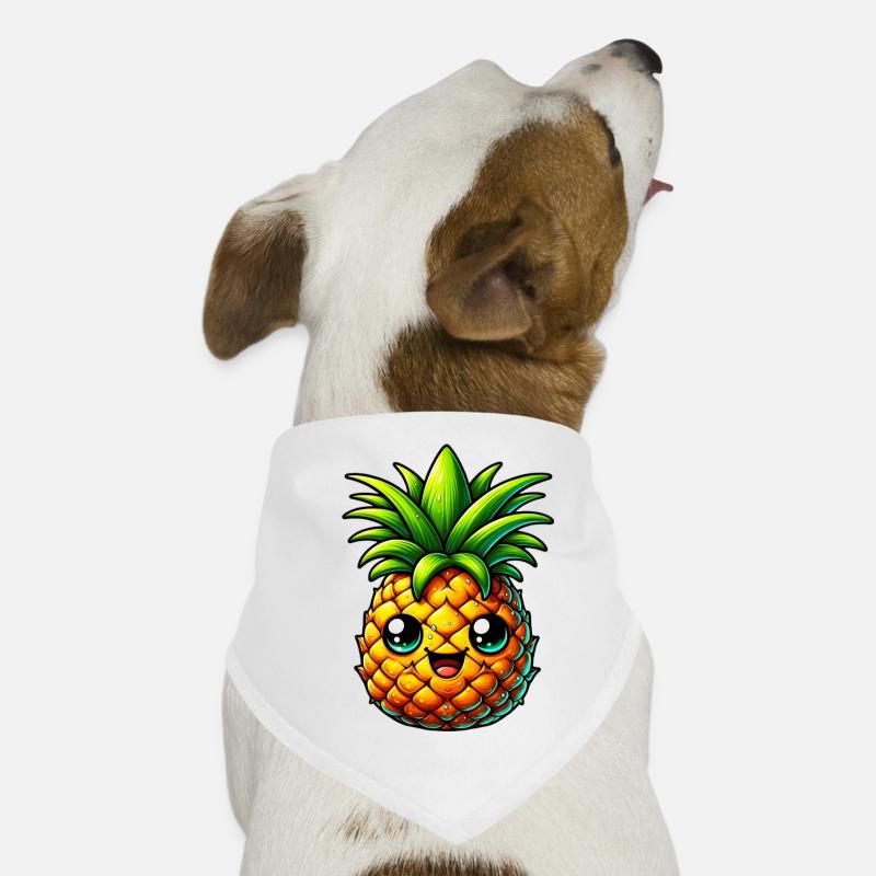 Ananas Hunde-Bandana