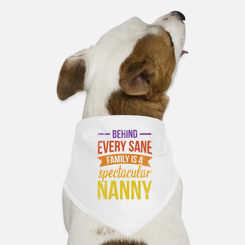 Derrière chaque famille raisonnable se cache un Bandana pour chien