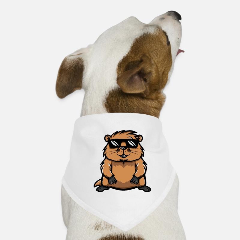 Biber Cool Comic Hunde-Bandana