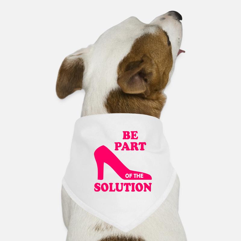 Be part of the solution Dog Bandana