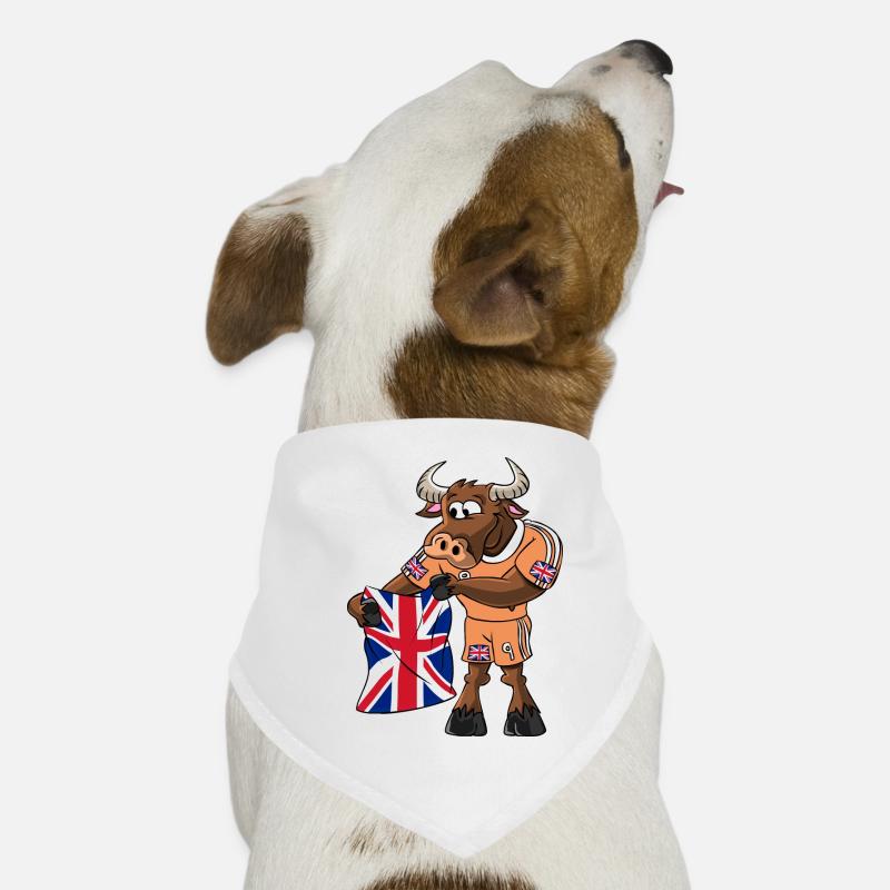 Angleterre Fan Taureau Bandana pour chien