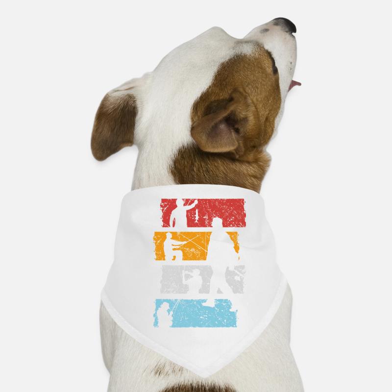 Pêche Poisson pêche Pêche Bandana pour chien
