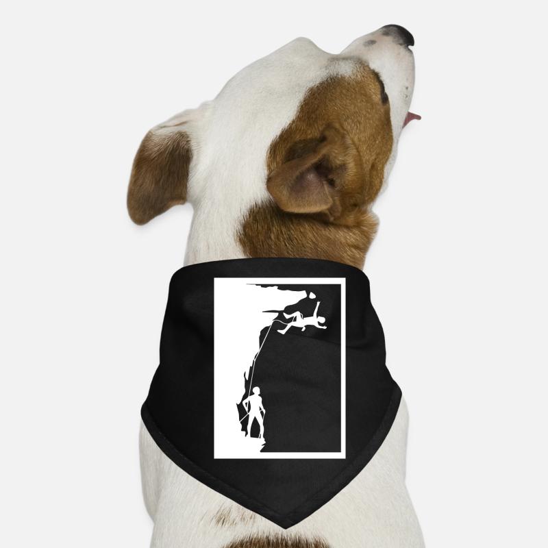 Bouldern Klettern Hunde-Bandana