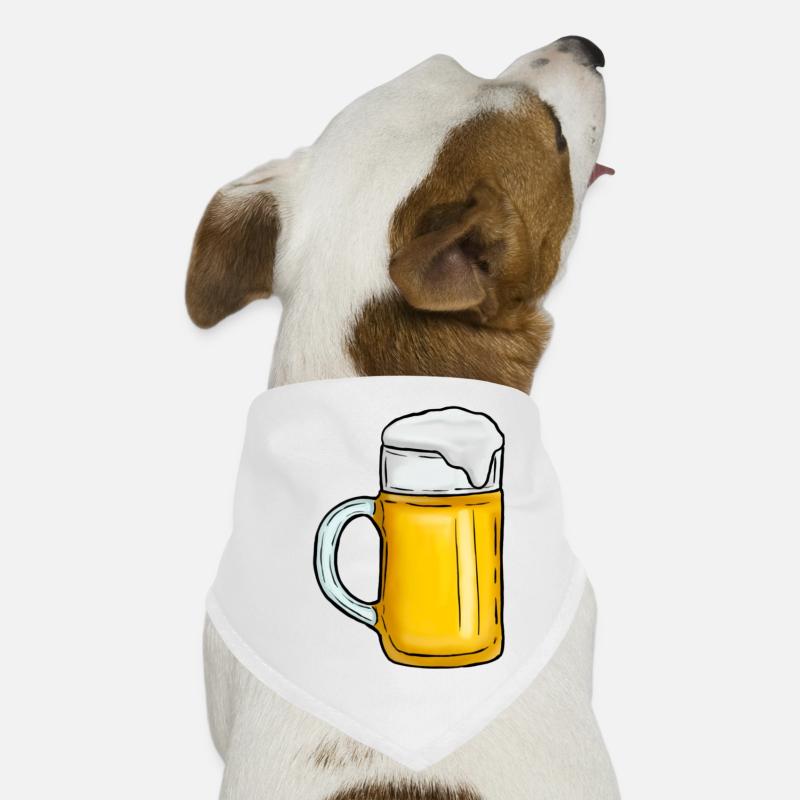 Beer mug Dog Bandana